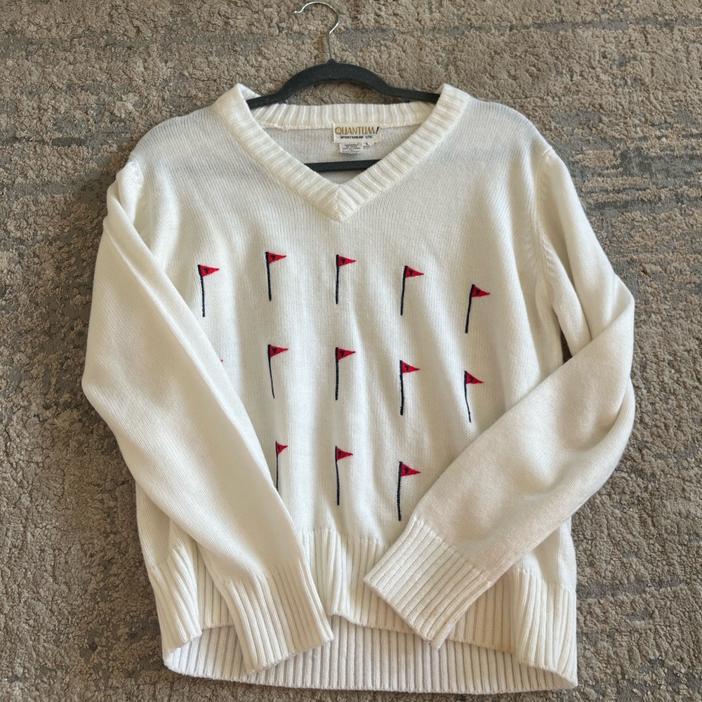 Vintage Golf Sweater